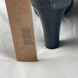 Aerosoles Commentary Womens 9M Grey Suede Black Leather Ankle Booties Heelrest‎ thumbnail 6