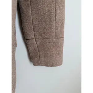 J.Crew Stadium Cloth Coat Women 6 Camel Tan Wool Blend Nello Gori thumbnail 4