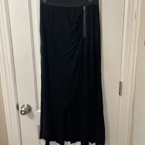 Black maxi skirt Black Size L thumbnail 5