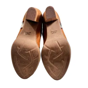 Muk Luks Nola brown:suede vegan boho patchwork heeled boots thumbnail 10