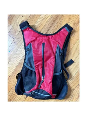 Hydration Backpack With 2 Liter Hydration Reservoir Red thumbnail 4