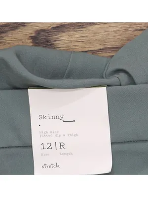 A New Day High-Rise Skinny Ankle Pull-On Pants 93011522 Olive Green 12 thumbnail 7