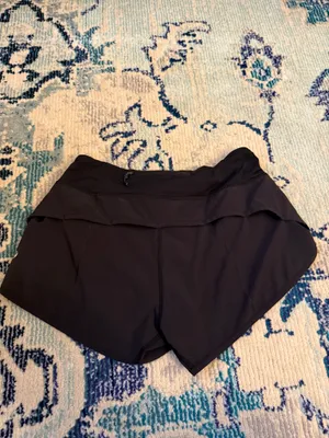 Lululemon Black Speed Up Shorts thumbnail 4