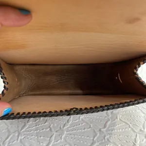Source Unknown Tooled Leather Embroider bag thumbnail 7