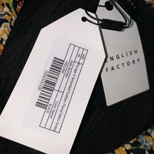 English Factory plunge V smocked floral mini dress XS thumbnail 7