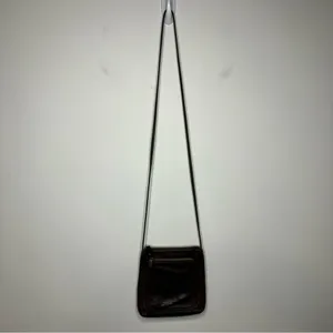 Vintage Fossil mini leather‎ crossbody bag brown thumbnail 2