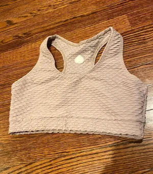 Booty By Brabants Pink Scalloped Bra thumbnail 1