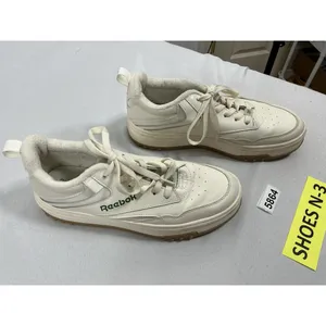 Womans Reebok Comfort Foot Bed Ortholite 9 Laceup Sneakers White thumbnail 2