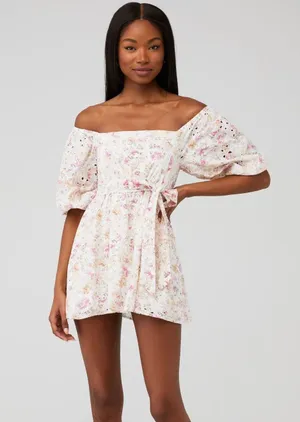 MINKPINK Cecile Off Shoulder Minidress thumbnail 1