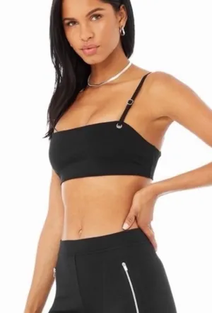 Alo Yoga Thrill Seeker Black Bra thumbnail 1