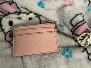Juicy Couture Card Holder Wallet Pink thumbnail 2