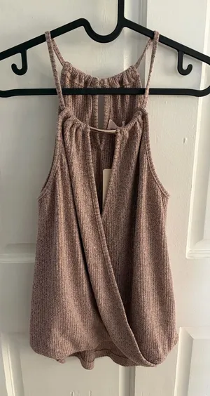 NWT Purple Stretchy Tank Top AUS size 8, US size 4/small thumbnail 1