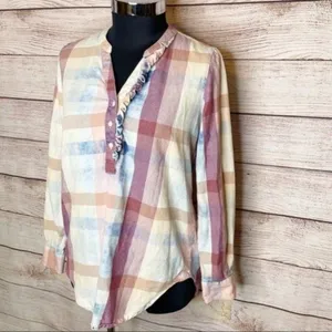 Anthropologie Plaid Shirt‎ thumbnail 4