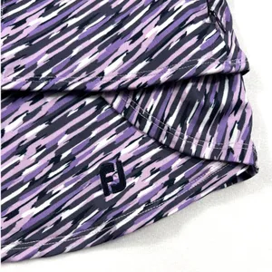 FootJoy Golf Skort XS Purple Print Performance Athletic Skirt Country Club EUC thumbnail 6