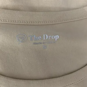 The Drop Tan Tee Top Small Long Sleeve Stretch Minimalist Basic thumbnail 5