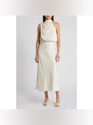 EN SAISON Greta Bias Cut Dress $118 Size Small thumbnail 2