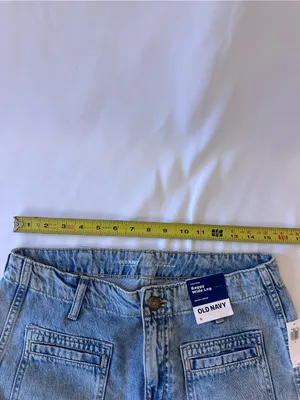 Old Navy Light Blue Wide-Leg Jeans thumbnail 5