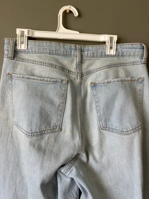 Wild Fable Baggy High-Rise Jeans Distressed thumbnail 3
