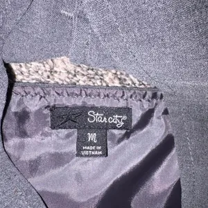 Star city grey cropped tank thumbnail 2