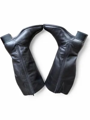 Vintage Regence Black Leather Knee High Boots Women’s Size 9 Made in Canada thumbnail 7