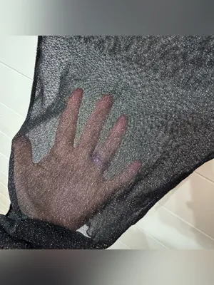 Shein sheer black shirt thumbnail 2