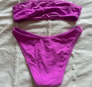 Wild Fable Vibrant Purple Bikini Set thumbnail 4