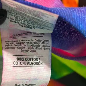 GILDAN size large multi color Tie-Dye Long Sleeve Shirt Orlando Florida beachy thumbnail 7