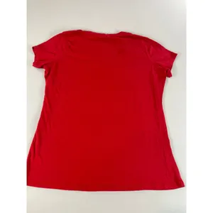 NFL Team Apparel Womens Red Atlanta Falcons V Neck Short Sleeve Tee XL thumbnail 6