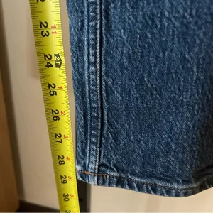 Reformation Liza Ultra High Rise Straight Jeans‎ Organic Cotton Denim Size 23 thumbnail 7