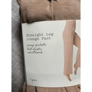 a new day Straight-Leg Lounge Pants - Tan thumbnail 3