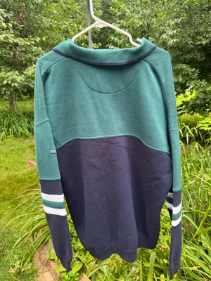 Original Penguin Men’s Striped rugby Polo sweatshirt thumbnail 4