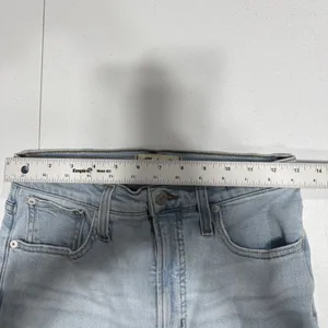 Madewell The Perfect Vintage Straight Jean Womens 26 Distressed Light Blue Denim thumbnail 4