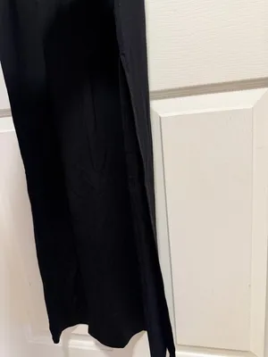 Quince Black Tencel Jersey Tank Maxi Dress Size Small thumbnail 6