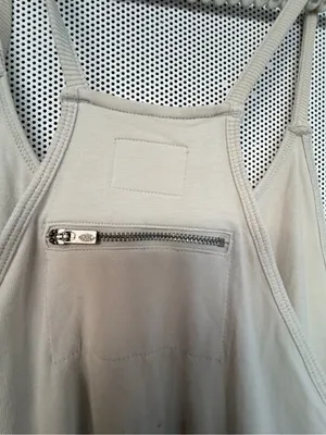 Free People Cream Harem-Style Jumpsuit thumbnail 9