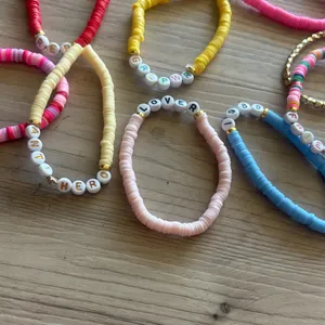 Taylor Swift Kids Beaded Bracelet Set - Pink, Yellow, Blue thumbnail 14