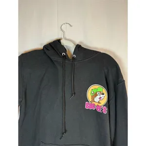 Buc-ee's Hoodie Unisex S Black Pullover Beaver Logo Graphic Print thumbnail 4