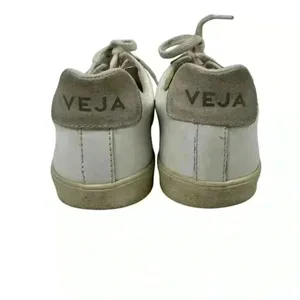 Veja Esplar Women's White Low Top Sneakers Size 7 Casual‎ Lace-Up thumbnail 10