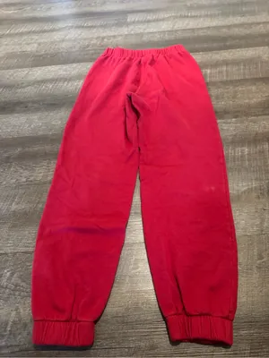 Hollister Red Ultra High Rise Fleece Jogger Sweatpants thumbnail 5