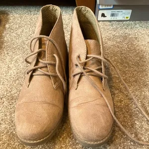 Taupe Chukka Booties Soda thumbnail 1