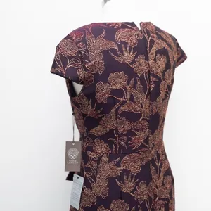 Vince‎ Camuto. Jacquard Embroidered Dress. thumbnail 10