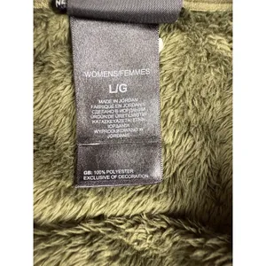 North Face Women's Osito Coat Jacket High Pile Teddy‎ Fleece Size Large Green thumbnail 6