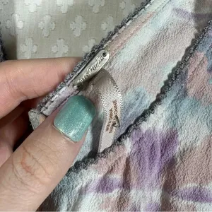 Free‎ People Pink Purple Tie Dye Mini Dress thumbnail 3