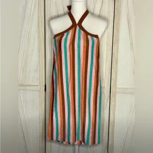 Princess Polly Multicolor Striped Mini Dress bodycon, trendy‎ striped Y2K thumbnail 2