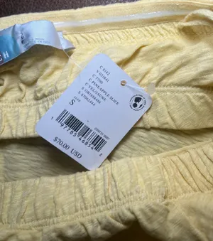 Free People Beach Women’s Small Peyton Maxi Tube Dress New NWT Pineapple Slice thumbnail 10