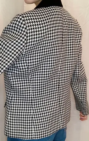 Gingham Vintage Blazer Multiple Size M thumbnail 2