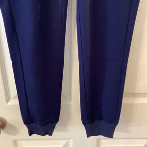FIGS Technical Collection Pants size S inseam 30” waist 30” elastic navy blue thumbnail 3