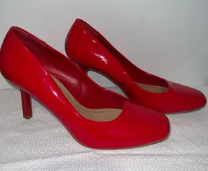 “My Delicious” Stiletto Red High Heel Pumps thumbnail 1