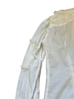 Lapis Victorian Blouse Lace Ruffle Trim Regency Feminine Romantic CottageCore thumbnail 8