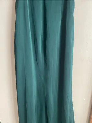 Birdy Grey Lydia Dress Shiny Satin Emerald thumbnail 11