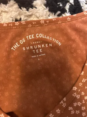 Aeropostale Cropped Tee Shirt thumbnail 2